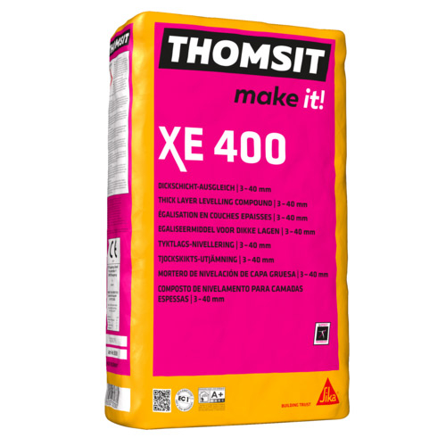 Thomsit XE 400 Dickschicht-Ausgleich für Schichtdicken bis 3 - 40 mm 25 kg Sack