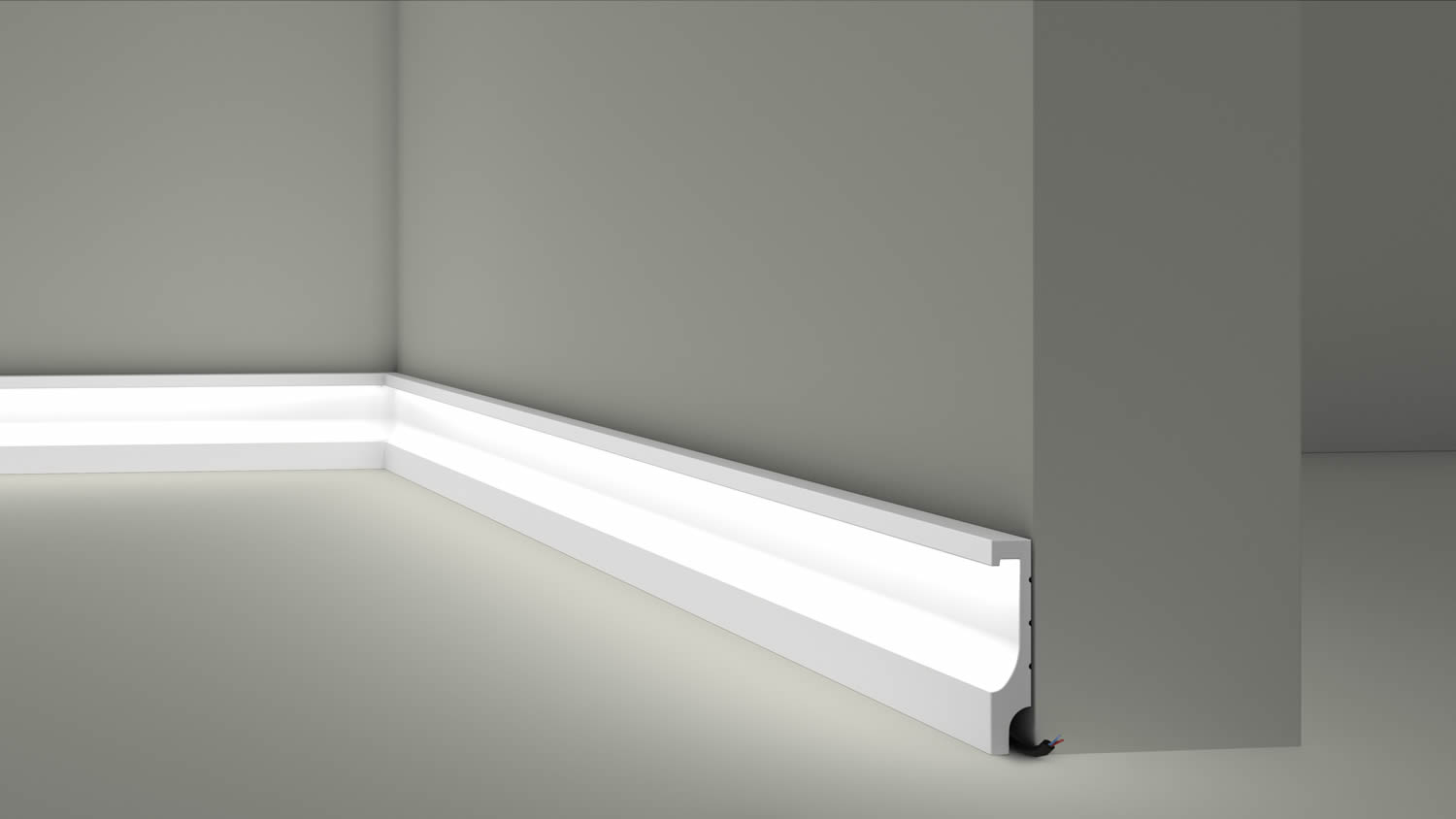 Lighting moulding minimalistic NMC IL14 Noel Marquet skirting