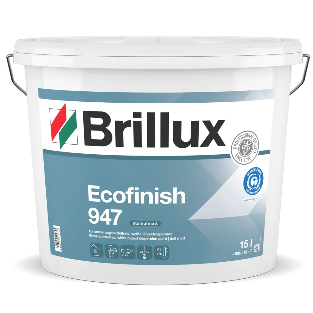 Brillux Ecofinish 947 Innenfarbe weiß 15 l