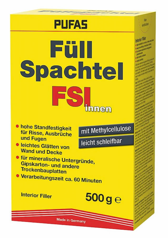 Pufas Füllspachtel FSI innen 1 kg