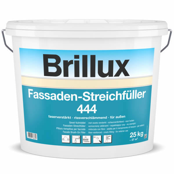 Brillux Fassaden-Streichfüller 444 matt weiß 25 kg