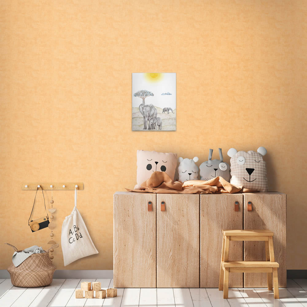 Canvas picture Safari wild elephants DD129416 30 x 40 cm