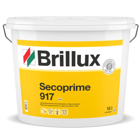 Brillux Secoprime 917 Silicon-Fassadenfarbe matt Grundierfarbe