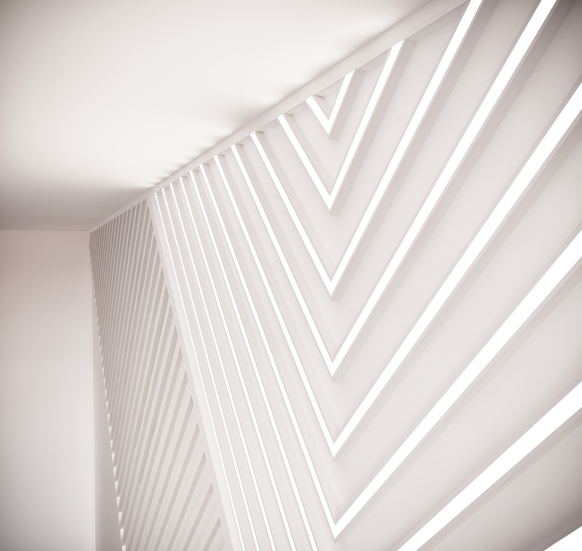 Moderne Lichtleisten für besondere Wandgestaltungen.