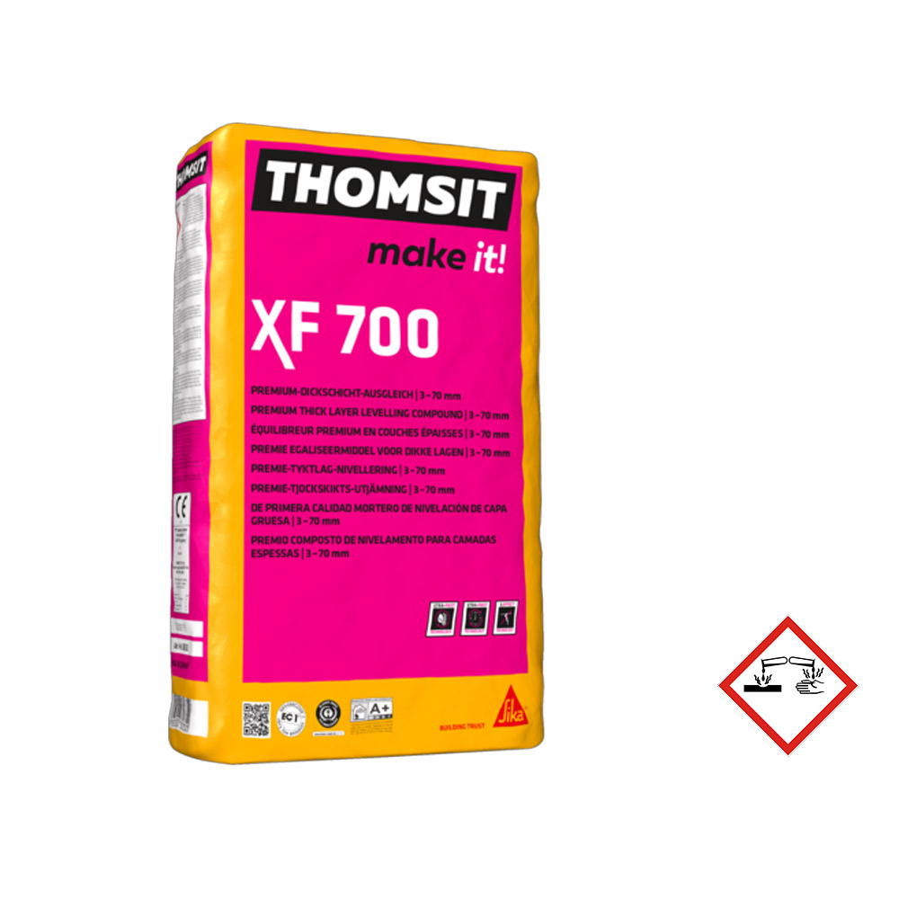 Thomsit XF 700 Premium-Dickschicht-Ausgleich für Schichtdicken 3-70 mm 25 kg Sack _LW