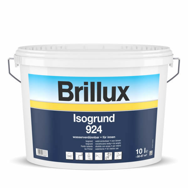 Brillux Isogrund 924 matt weiß 10 Ltr.