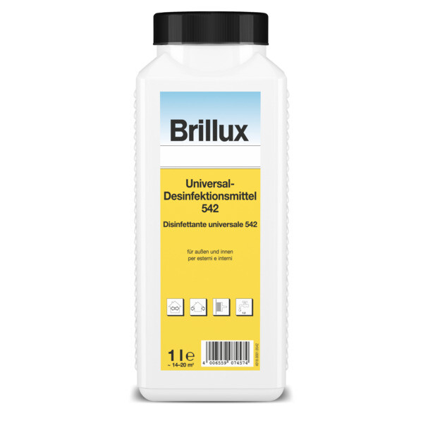 Brillux Universal- Desinfektionsmittel 542 1 l Verkauf nur an gewerbliche Kunden-0-054200010000M