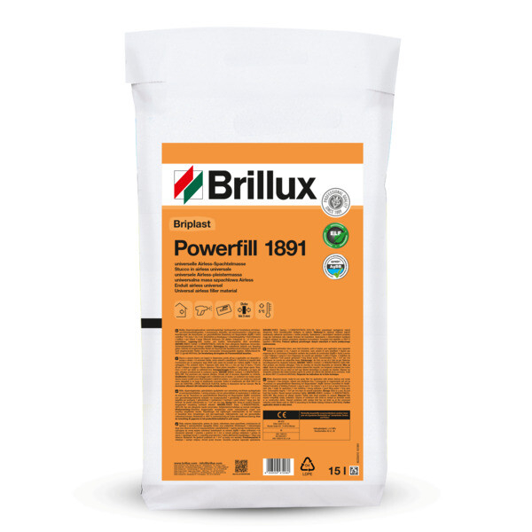 Briplast Powerfill 1891 Airless-Spachtel, Eimerware, 15 l Eimer-0-189100150000M