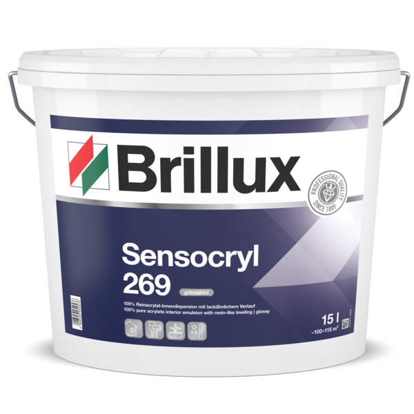Brillux Sensocryl ELF 269 glänzend weiß | 15 Ltr.