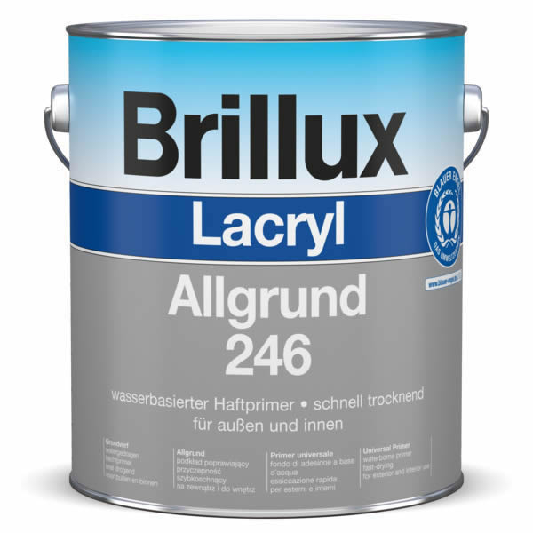 Brillux Lacryl Allgrund 246 matt  0095 weiß 375 ml _L
