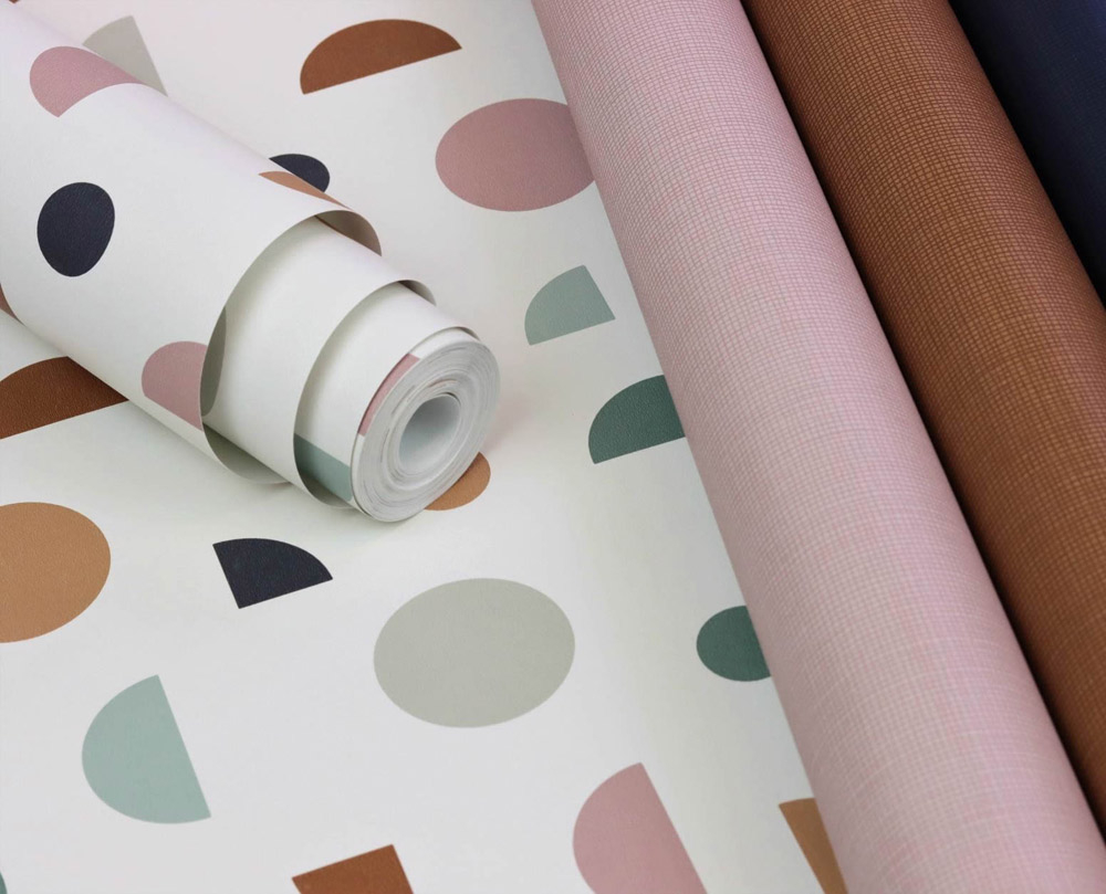 Old pink non-woven wallpaper without a pattern Woodland Rasch Textil 139239-23-139239.1M