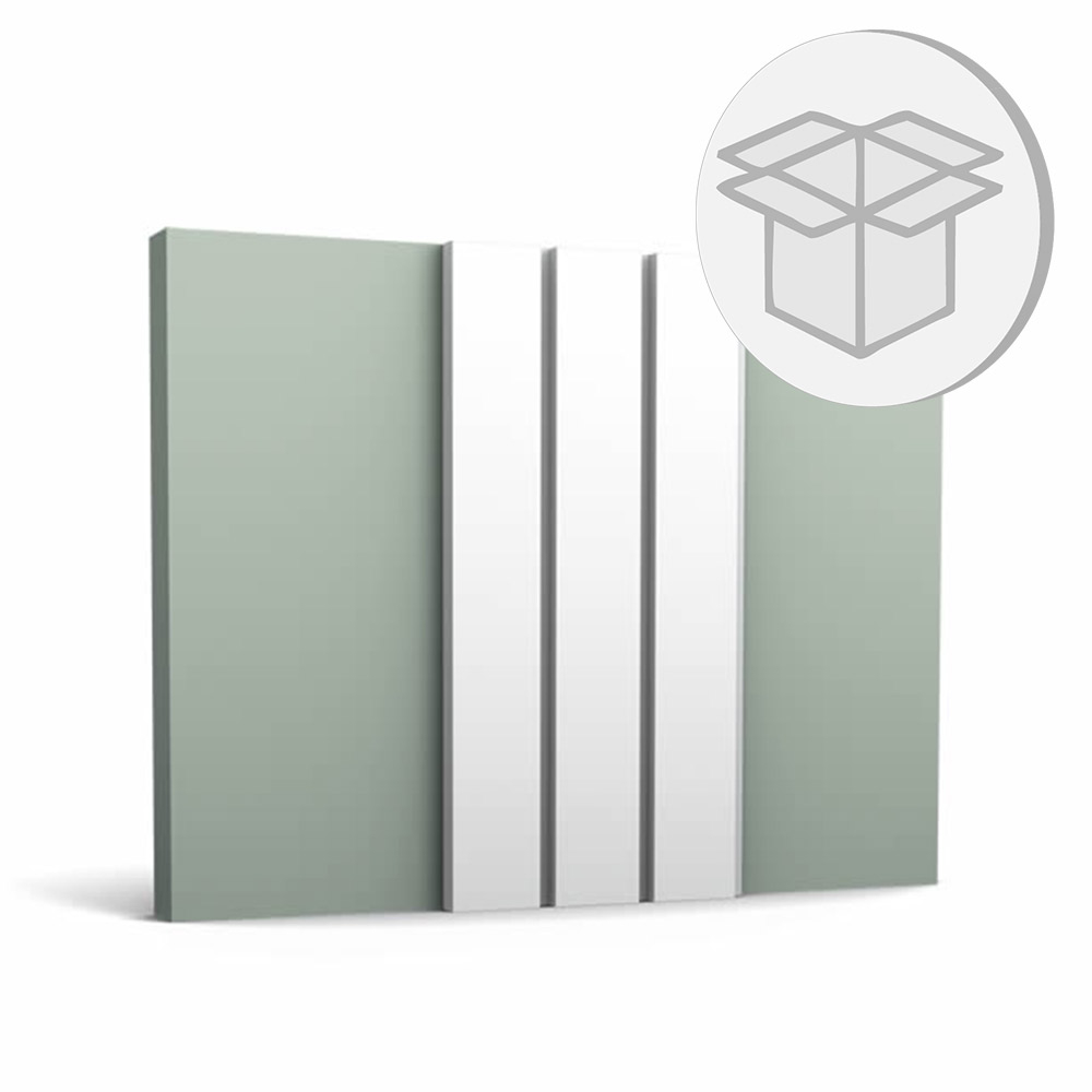 6er 3D-Paneel W116 Box Orac Decor Bar XL Zierelement
