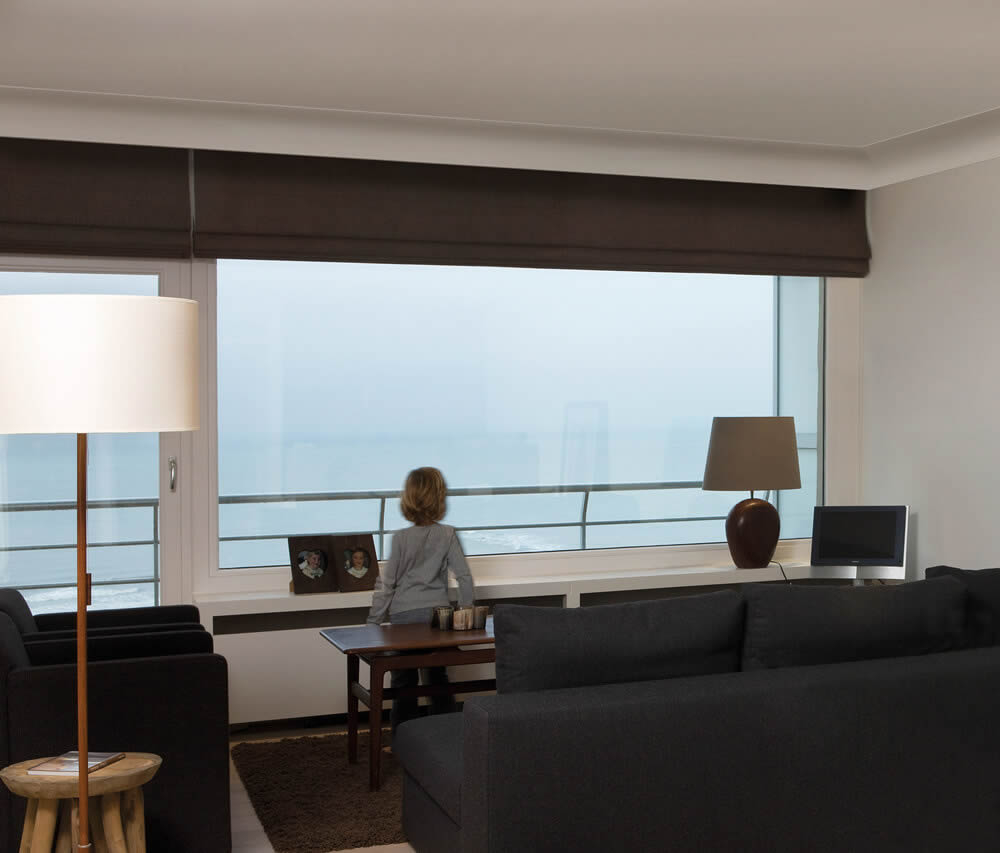 Gardinenleiste halbrundes Design vielseitig einsetzbar C991 Deckenleiste-C991.1M Gardinenleiste halbrundes Design vielseitig einsetzbar C991 Deckenleiste-C991.1M