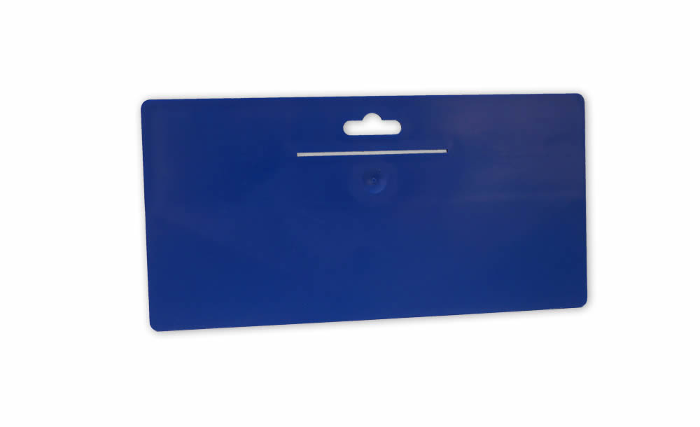 Storch Tapezierspachtel blau mit Schlitz