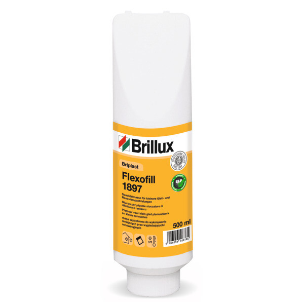 Brillux Briplast Flexofill 1897 _L weiß matt Tube 500 ML ehem. Schnellspachtel-0-189705000000