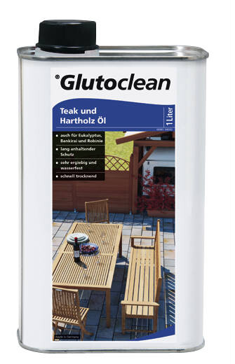 Glutoclean Teak und Hartholz Öl 1 Ltr.-17-390371