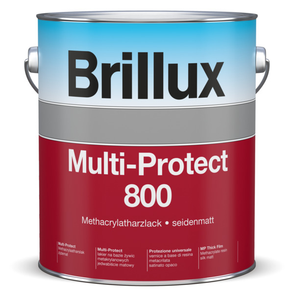 Brillux Multi-Protect 800 Fassaden und Fassadenbauteile weiß, 10 l Eimer
