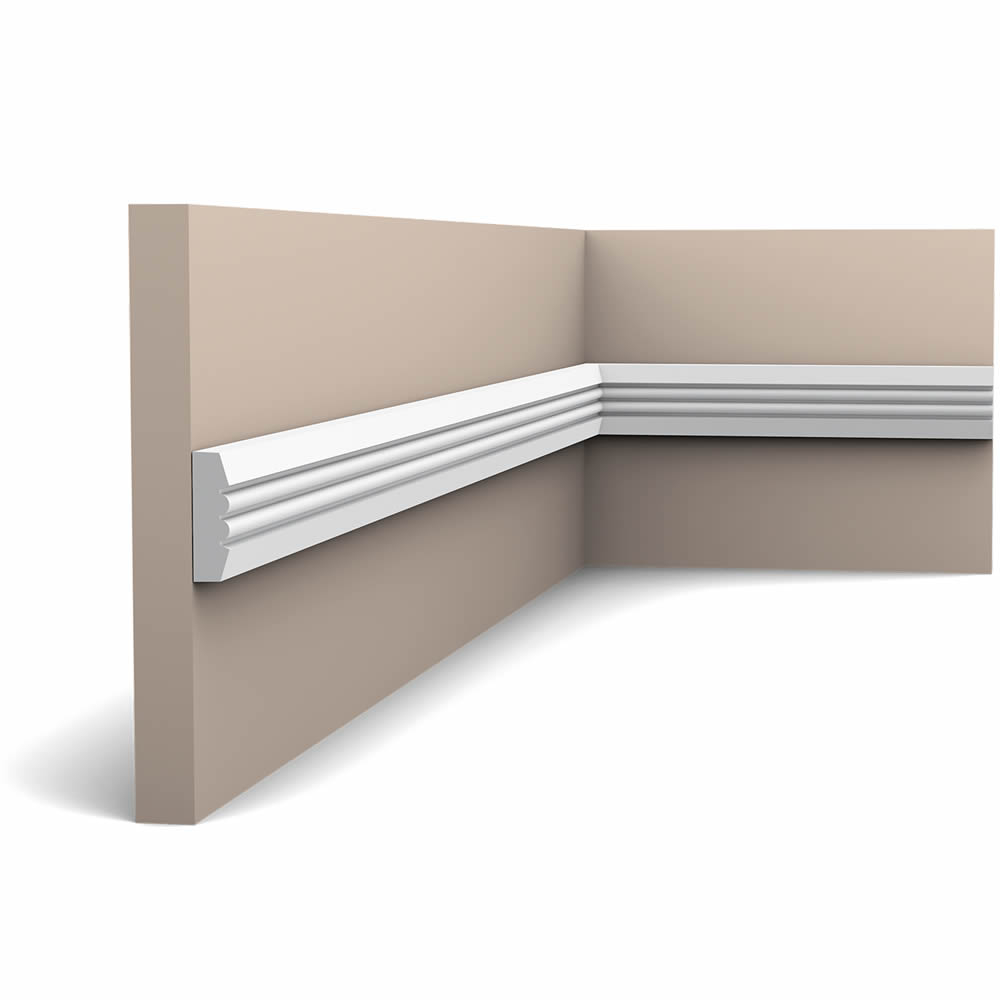 50er Stuckleisten Box P5021F Flexible Wandleiste Orac Decor Stuckleiste-P5021F-VE