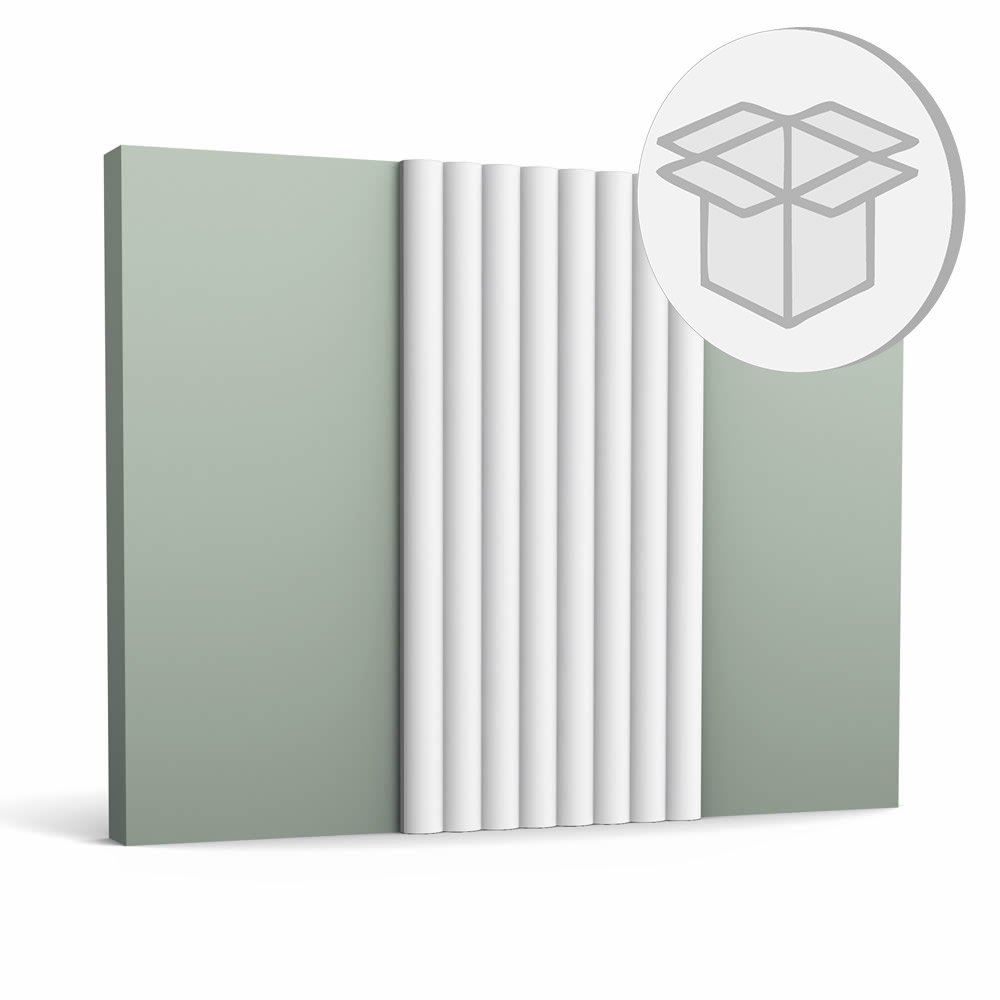 8er 3D-Paneel W110 Box Orac Decor Hill Zierelement