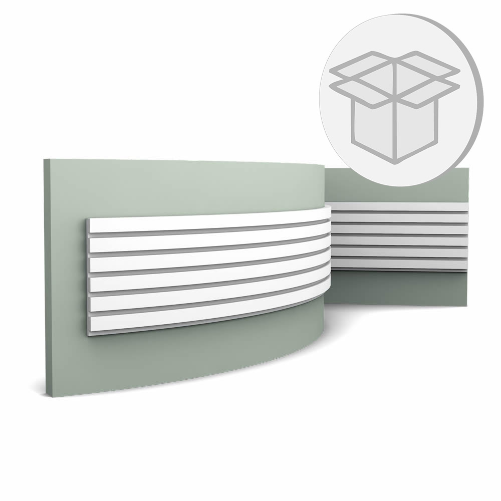 6s box Flexible 3D-Panel W111F Orac Decor Bar Decorative element