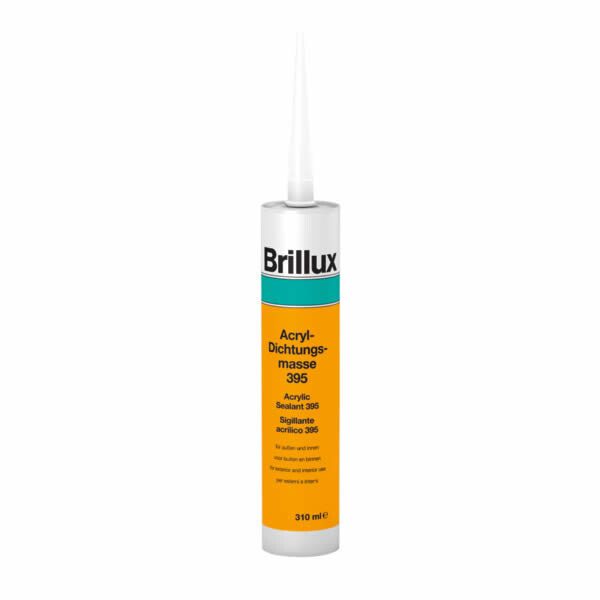 Brillux Acryl-Dichtungsmasse 395 weiß  | 310 ml Kartusche-0-039503100095M