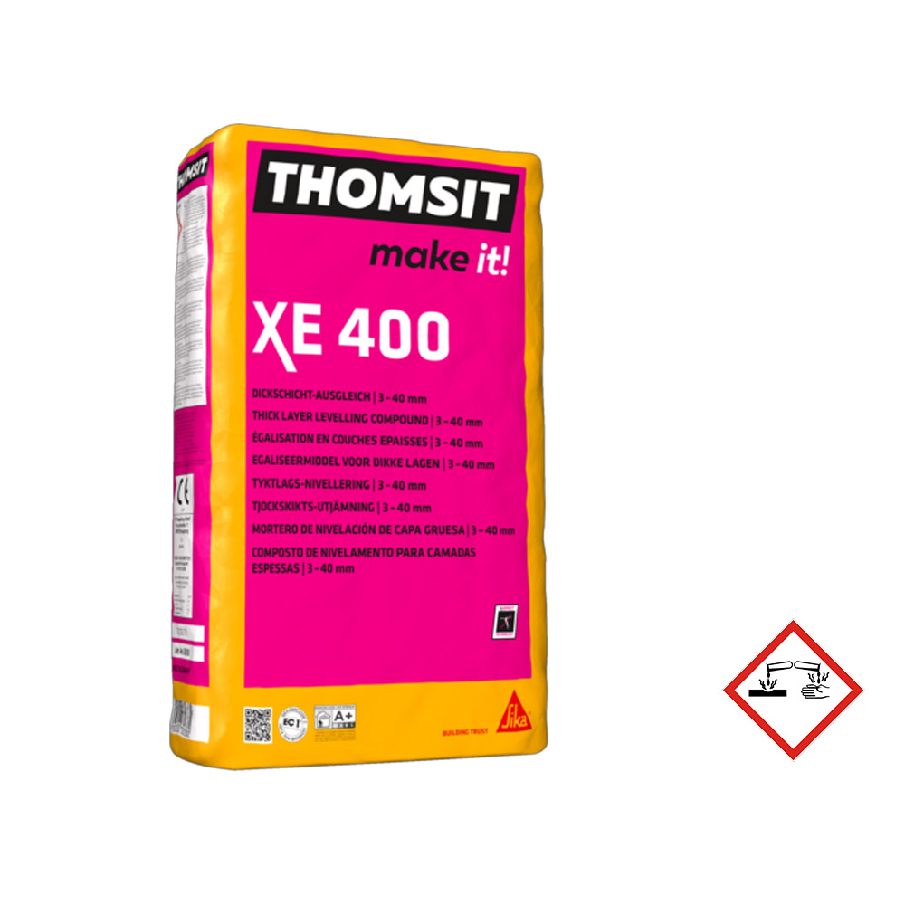 Thomsit XE 400 Dickschicht-Ausgleich für Schichtdicken bis 3 - 40 mm 25 kg Sack