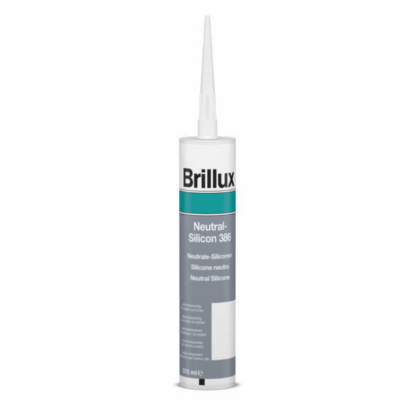 Brillux Neutral-Silicon 386 Kartusche 310 ml grau