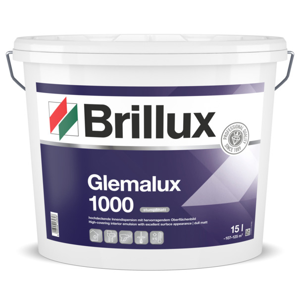 Brillux Glemalux ELF 1000 stumpfmatt weiß | 15 Ltr.