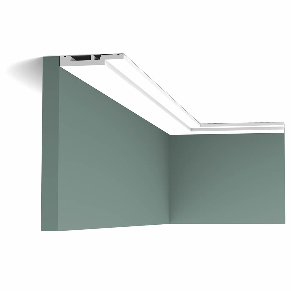 Fußleiste Stufenoptik modern kantig SX187 Orac Decor Deckenleiste-SX187.1M