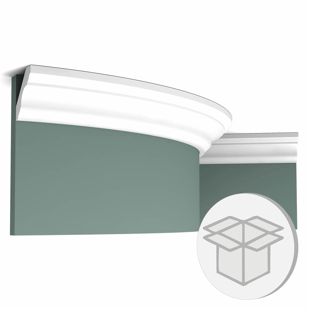 24er Stuckleisten Box C215F Flexible Deckenleiste Orac Decor Stuckleiste-C215F-VE