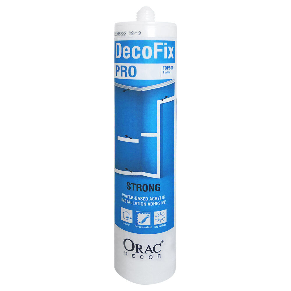 Installation glue FDP500 Orac Decor DecoFix Pro