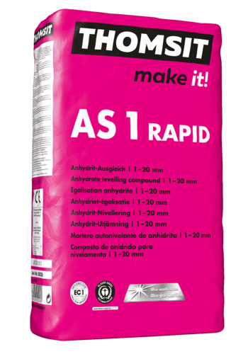 Thomsit AS 1 Rapid Anhydrit-Ausgleich 25 kg Sack