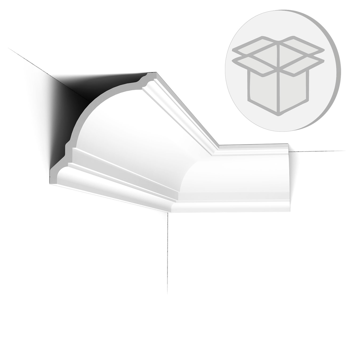 9s box CX203 Cornice moulding Orac Stucco Moulding