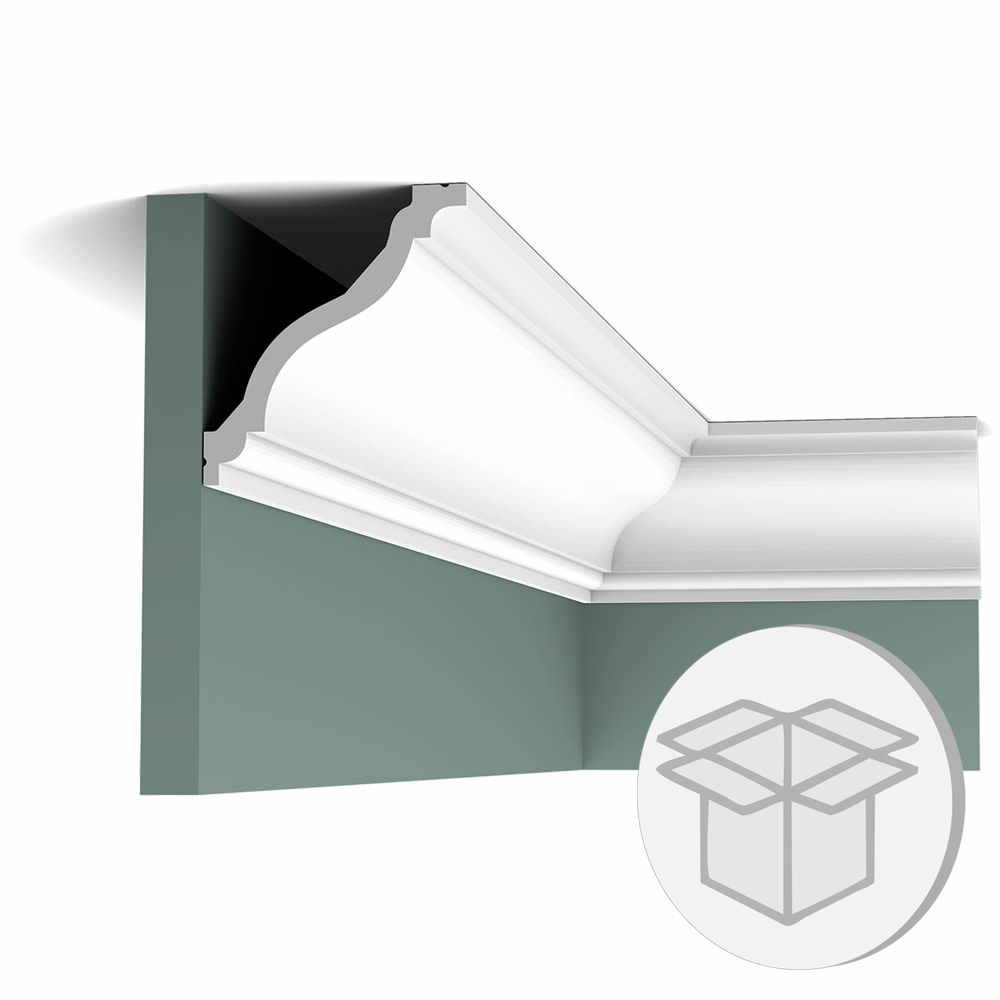 13er Stuckleisten Box C333F Flexible Deckenleiste Orac Decor Stuckleiste-C333F-VE