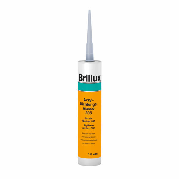 Brillux Acryl-Dichtungsmasse 395 weiß  | 310 ml Kartusche-0-039503100095M