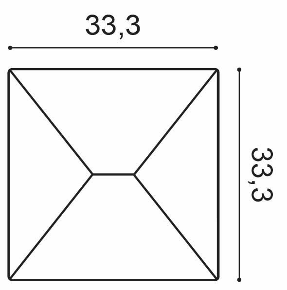 3D-Paneel W106 Orac Decor Envelop Zierelement-W106 3D-Paneel W106 Orac Decor Envelop Zierelement-W106