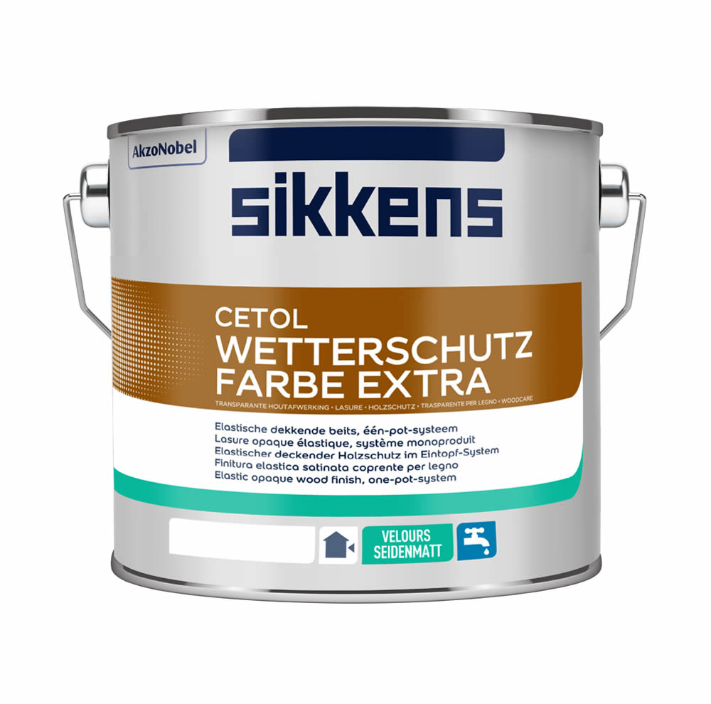 Sikkens Cetol Wetterschutz Extra wasserbasiert weiß 10 ltr