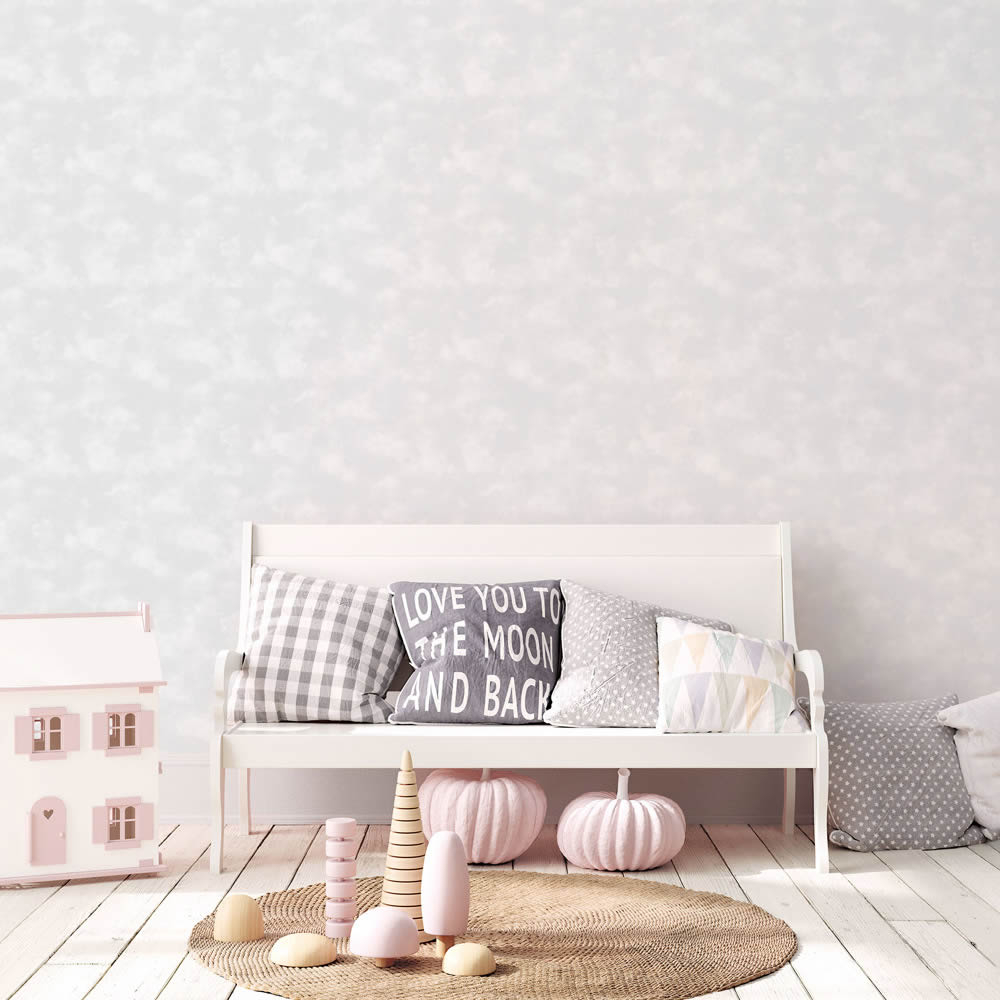 sky gray non-woven wallpaper Tiny Tots 2 Essener G78352-28-G78352.1M