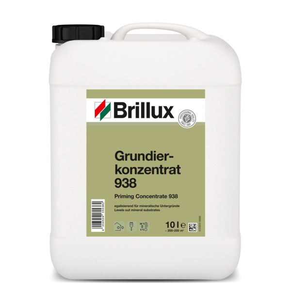 Brillux Grundierkonzentrat ELF 938 farblos 10 Ltr.