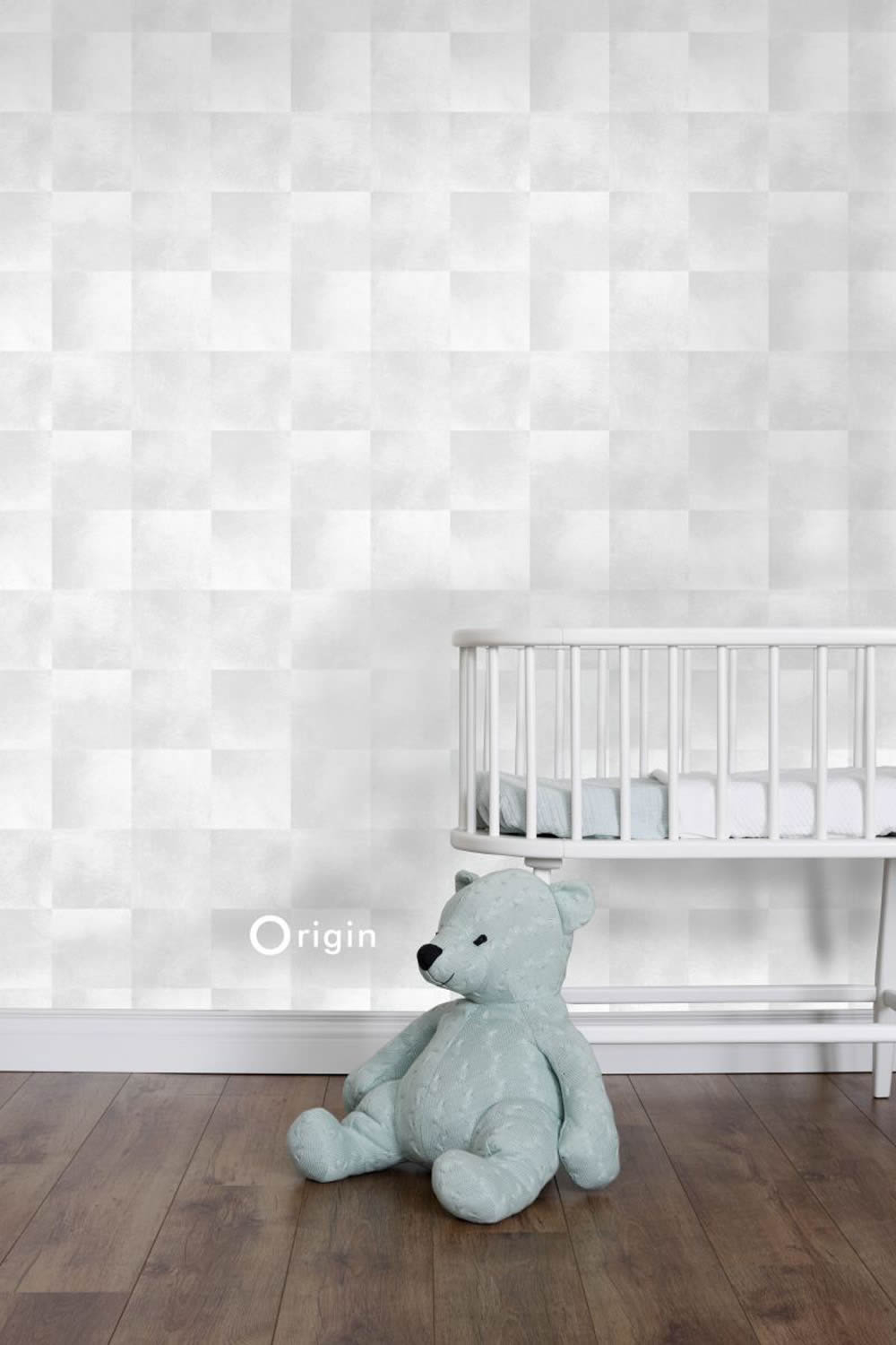 Tierhaut Warmes Hell-Grau Vliestapete