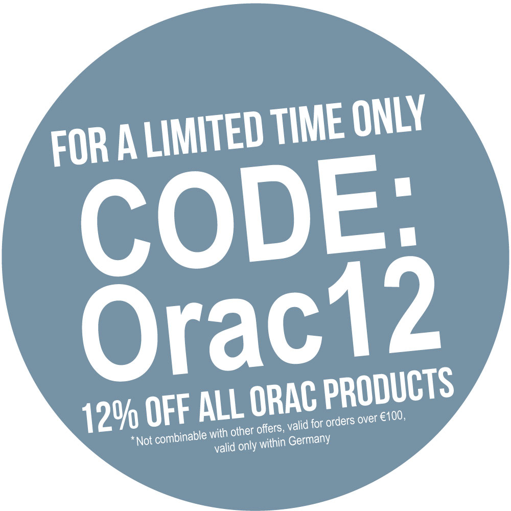 12 % Rabatt auf alle Produkte von Orac