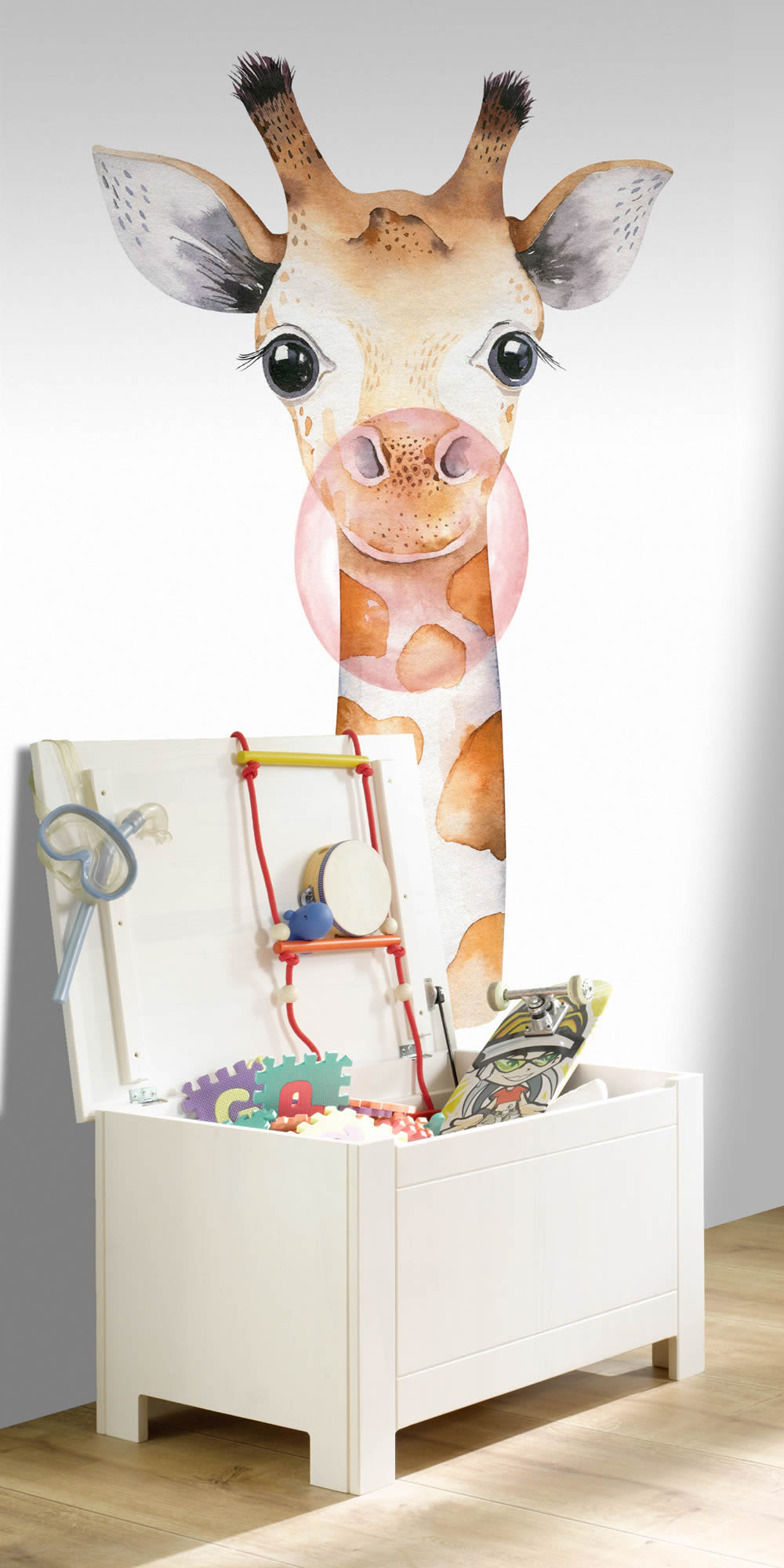 Afrika Tier Wandbild beige Bambino XIX Rasch 253306