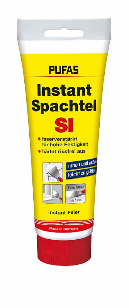 Pufas Instant-Spachtel SI für innen/außen 400 g Tube