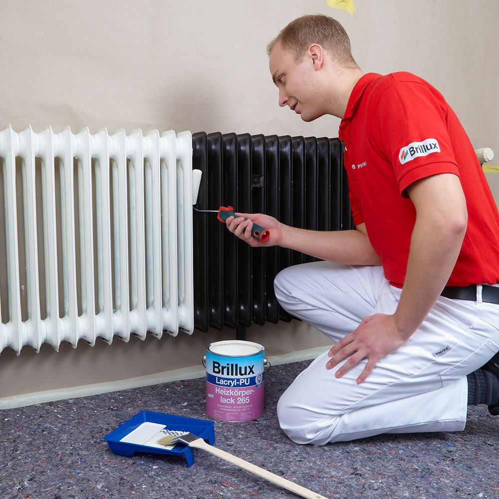 Heizkörper streichen