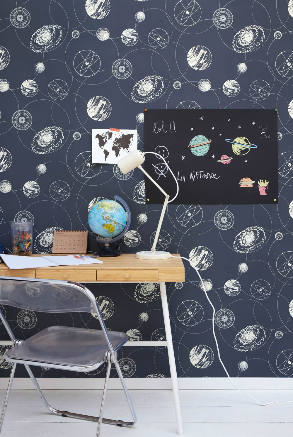 shapes of astronomy wallpaper blue and white Young and free YNF103259124-36-YNF103259124.1M