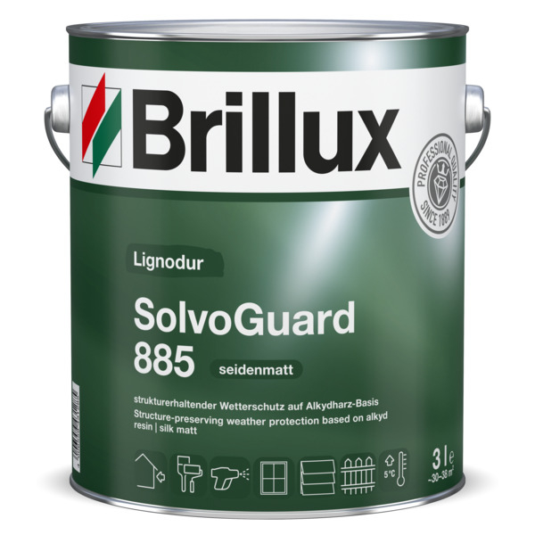 Brillux SolvoGuard 885 Alkydharz Holzfarbe