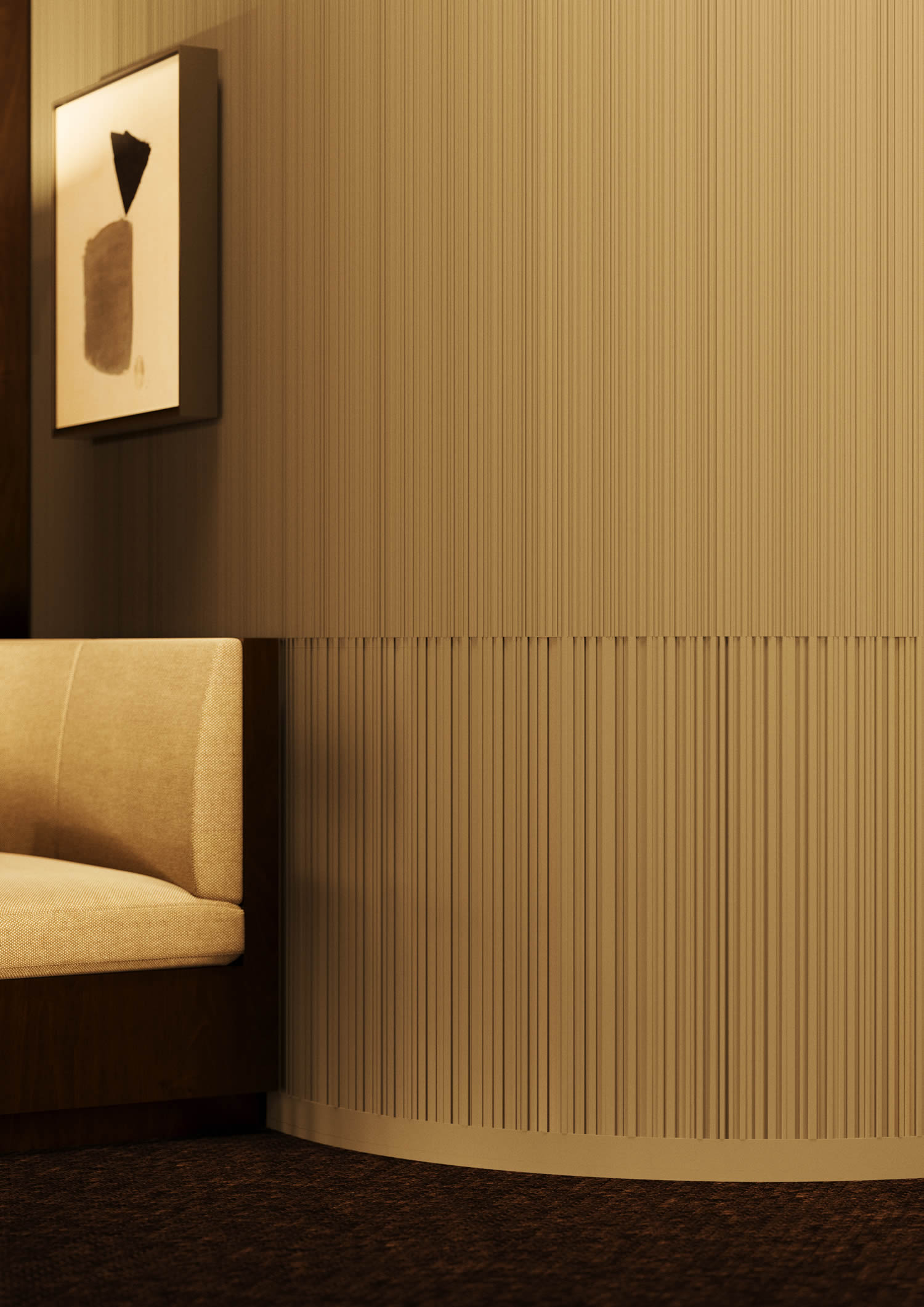 Wall panel flex 3D NMC ALLEGRETINO FLEX Noel Marquet