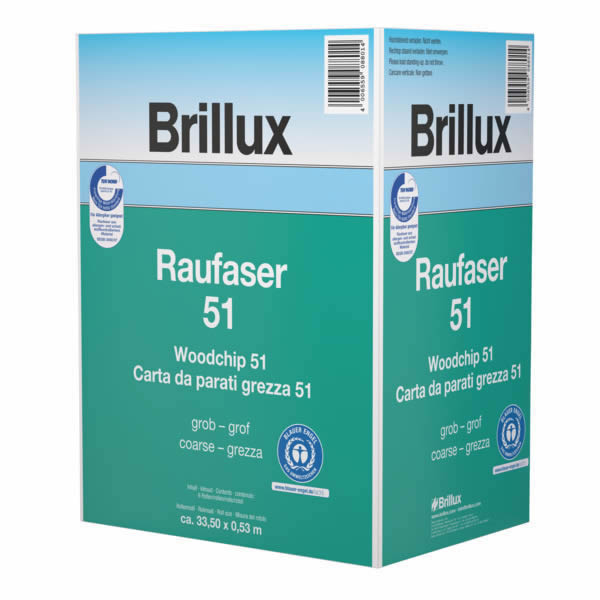 Brillux Raufaser 51 Grob 33,5 x 0,53 m (17,76 qm)