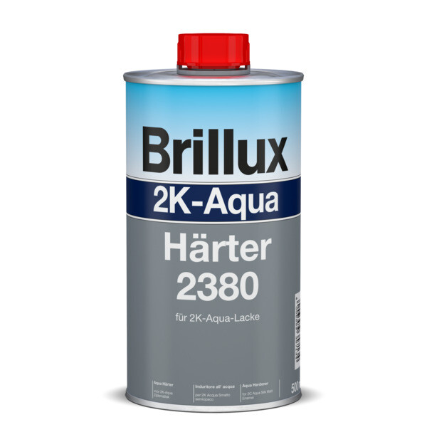 Brillux 2K-Aqua Härter 2380 125 ml Flasche (Stammmaterial nicht enthalten)-0-238001250000M