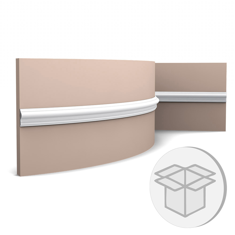72er Flexible Wandleisten Box PX201F Orac Decor Stuckleiste-PX201F-VE